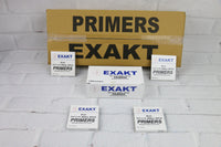 Exakt Small Rifle Primers 5.56. Boxer type.   5.3 cents/1000 pcs . No credit card fees. We pay HazMat fees .If you are buying entire 5000 units case , enter promo code 15off and get $15 off entire order