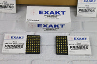 Exakt Small Rifle Primers 5.56. Boxer type.   5.3 cents/1000 pcs . No credit card fees. We pay HazMat fees .If you are buying entire 5000 units case , enter promo code 15off and get $15 off entire order