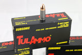 Tula 9mm 145gr FMJ Steel Case, Sub-Sonic Suppressed (Very Quiet!). 1000 rounds case. NO CREDIT CARD FEES